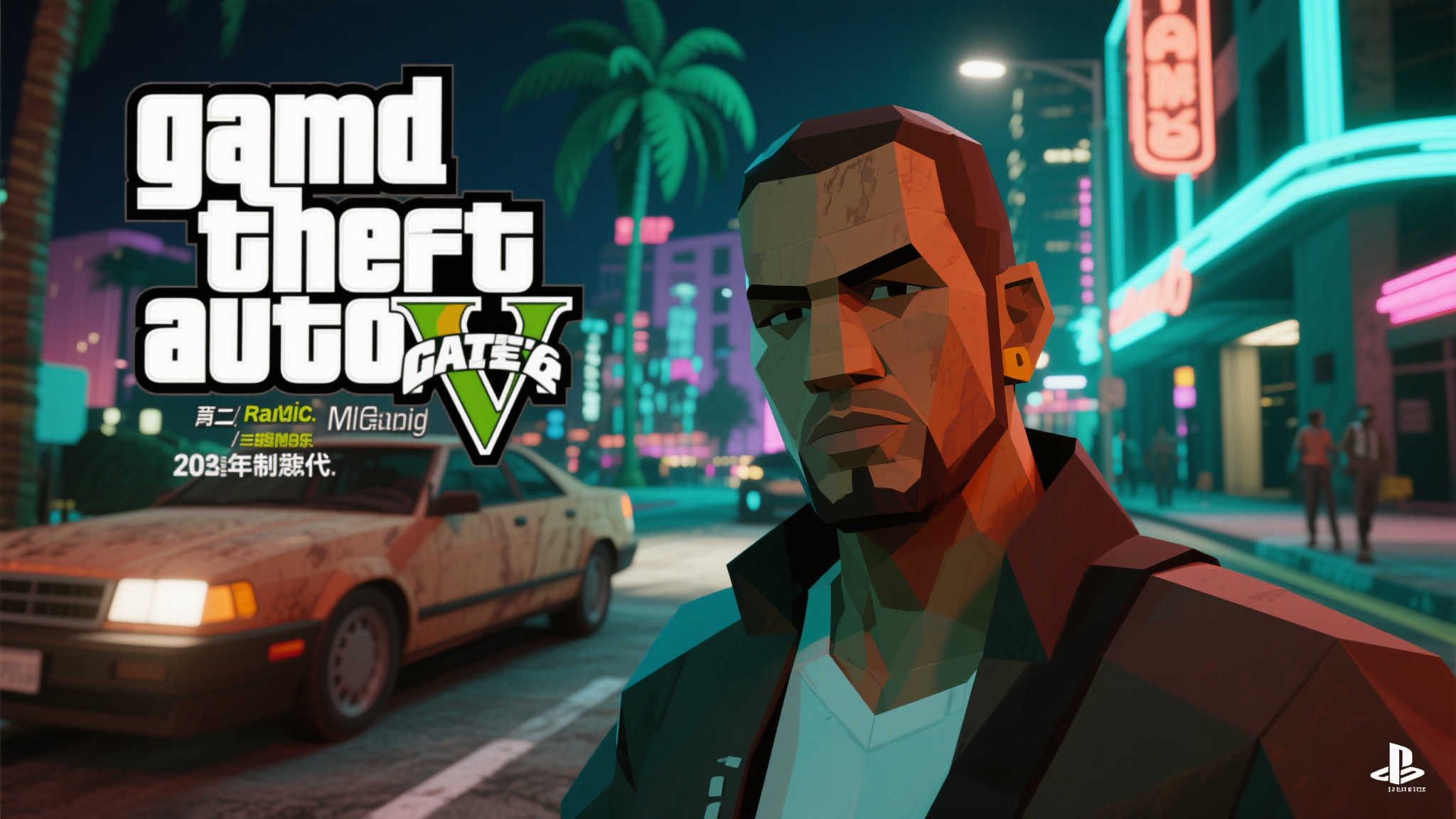 复古风来袭!玩家打造《GTA6》PS2风格预告片 复古风来袭!玩家打造《GTA6》PS2风格预告片