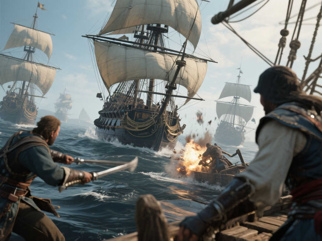 《刺客信条4》重制版首曝：全新系统与玩法全面革新！