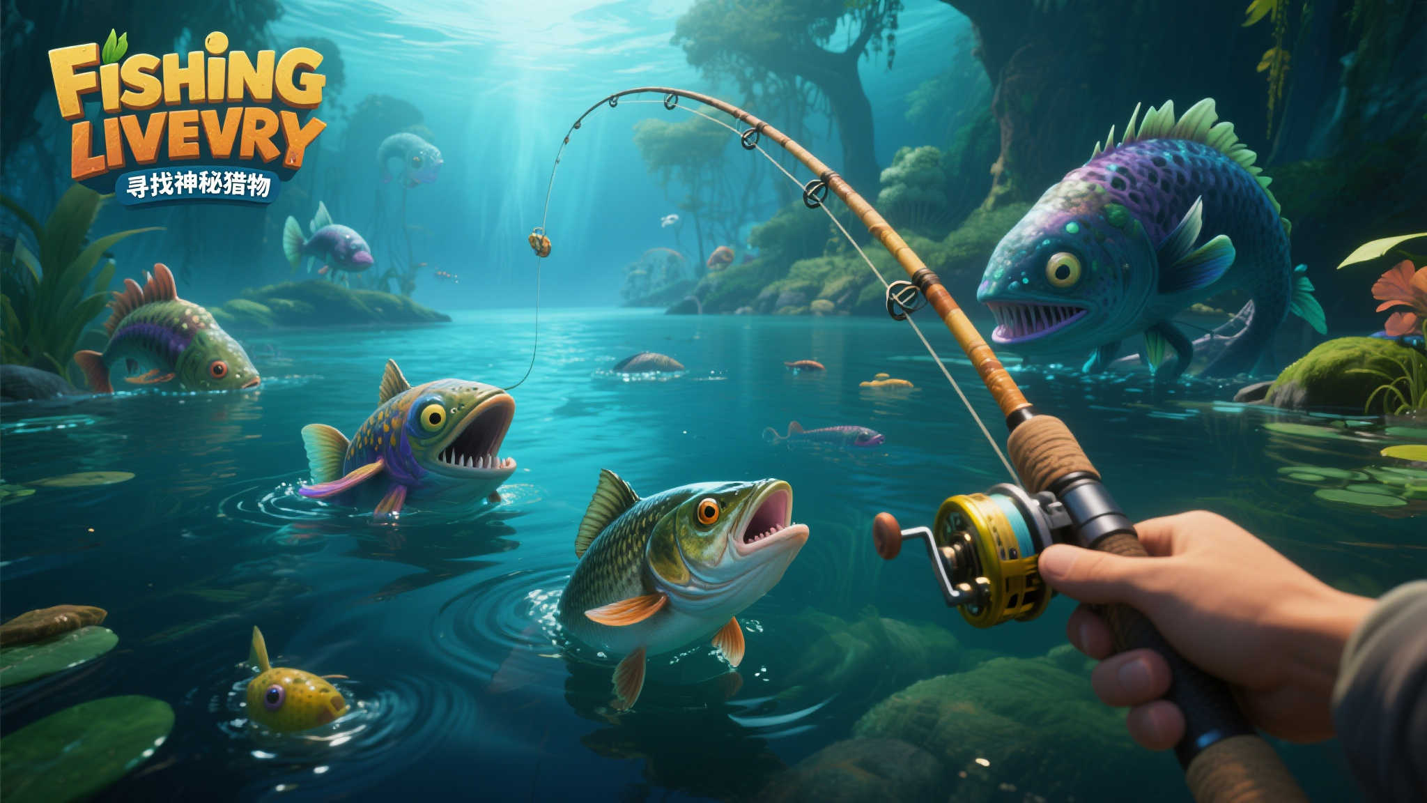 追踪未知水域之谜!全新钓鱼冒险《钓鱼历险》即将登场 追踪未知水域之谜!全新钓鱼冒险《钓鱼历险》即将登场