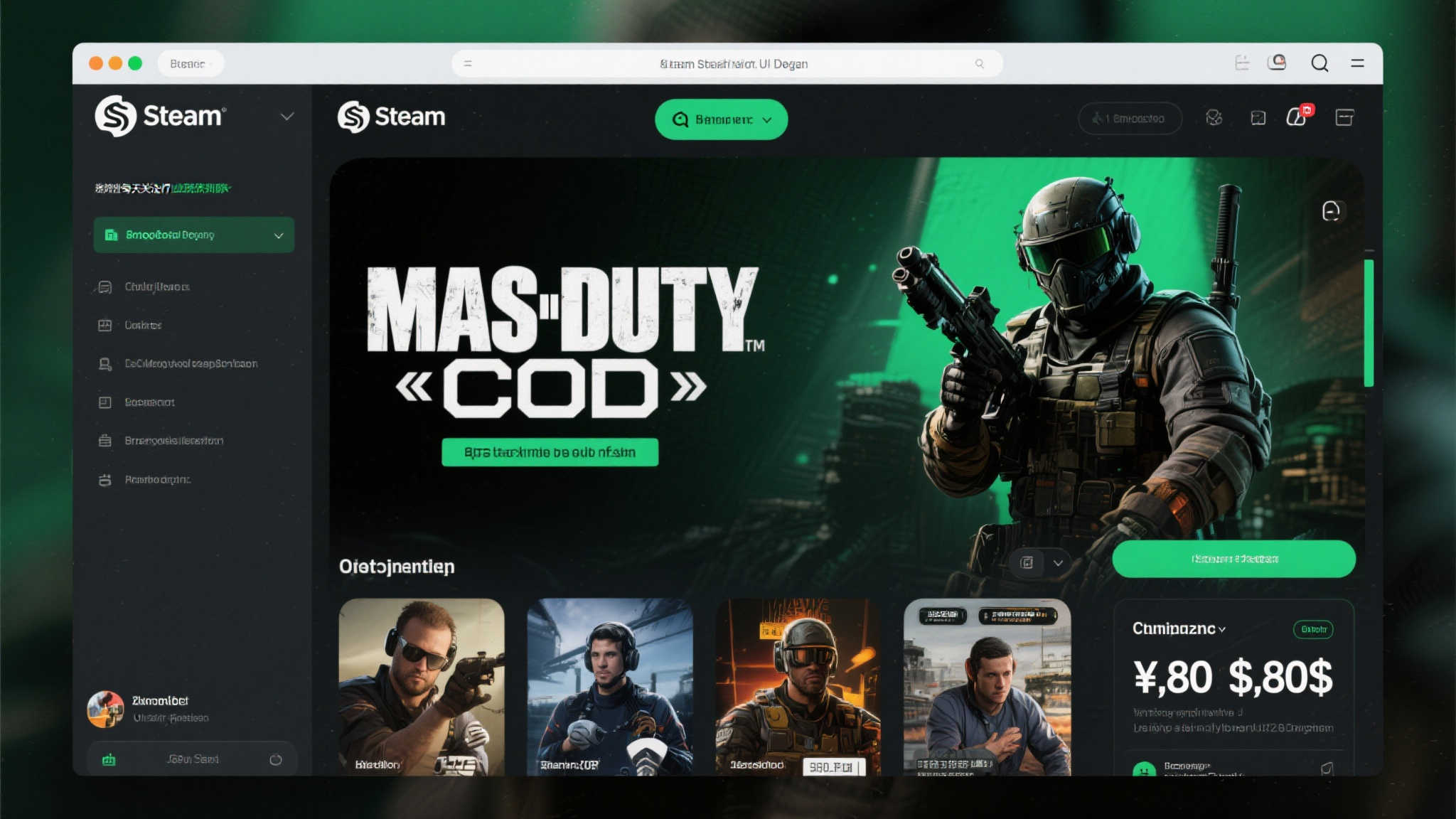游侠晨讯:Steam界面更新疑曝光!《使命召唤》新作或定价80美元! 游侠晨讯:Steam界面更新疑曝光!《使命召唤》新作或定价80美元!