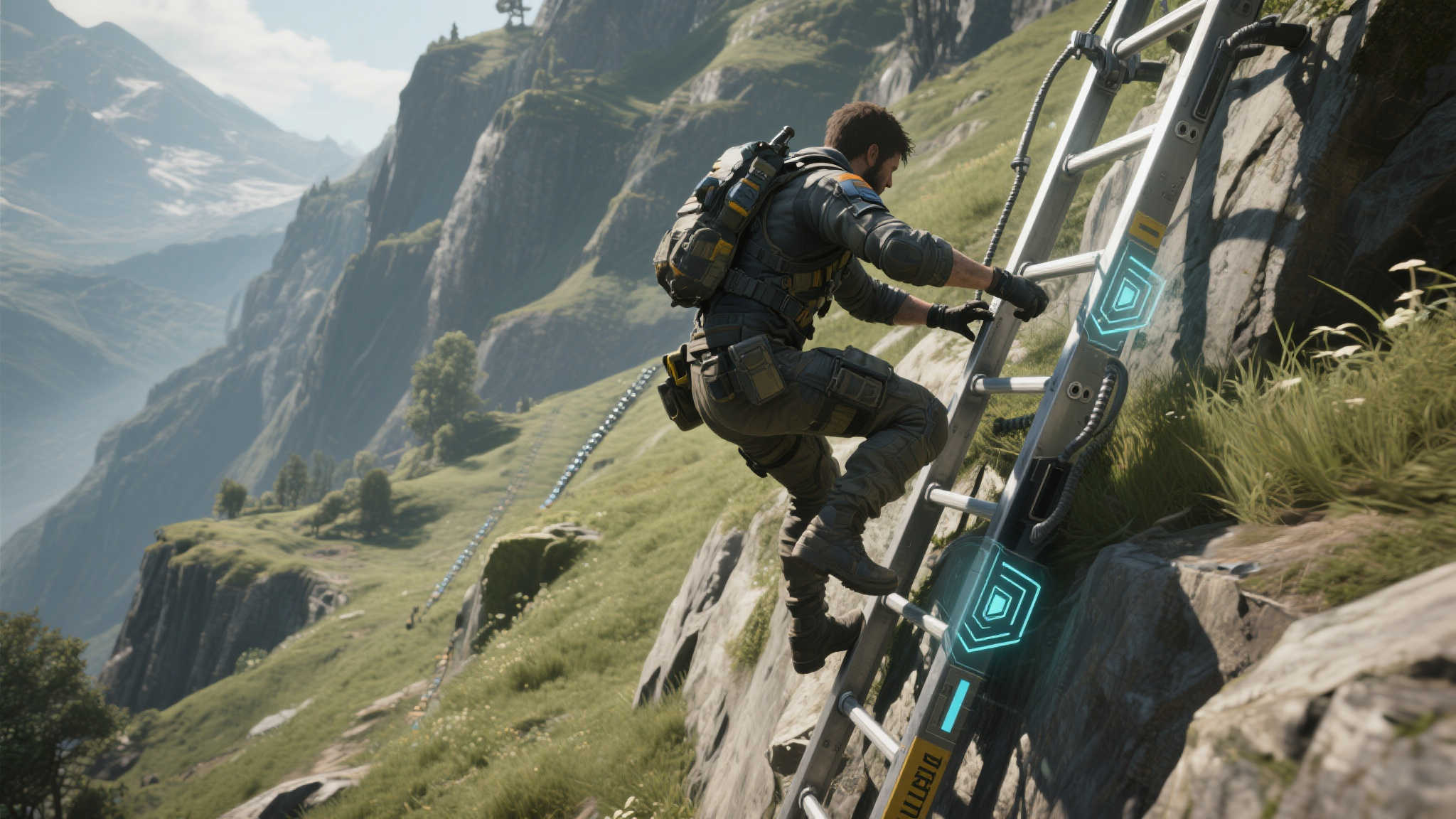 《死亡搁浅2》梯子升级！自动攀爬与回收体验全面提升